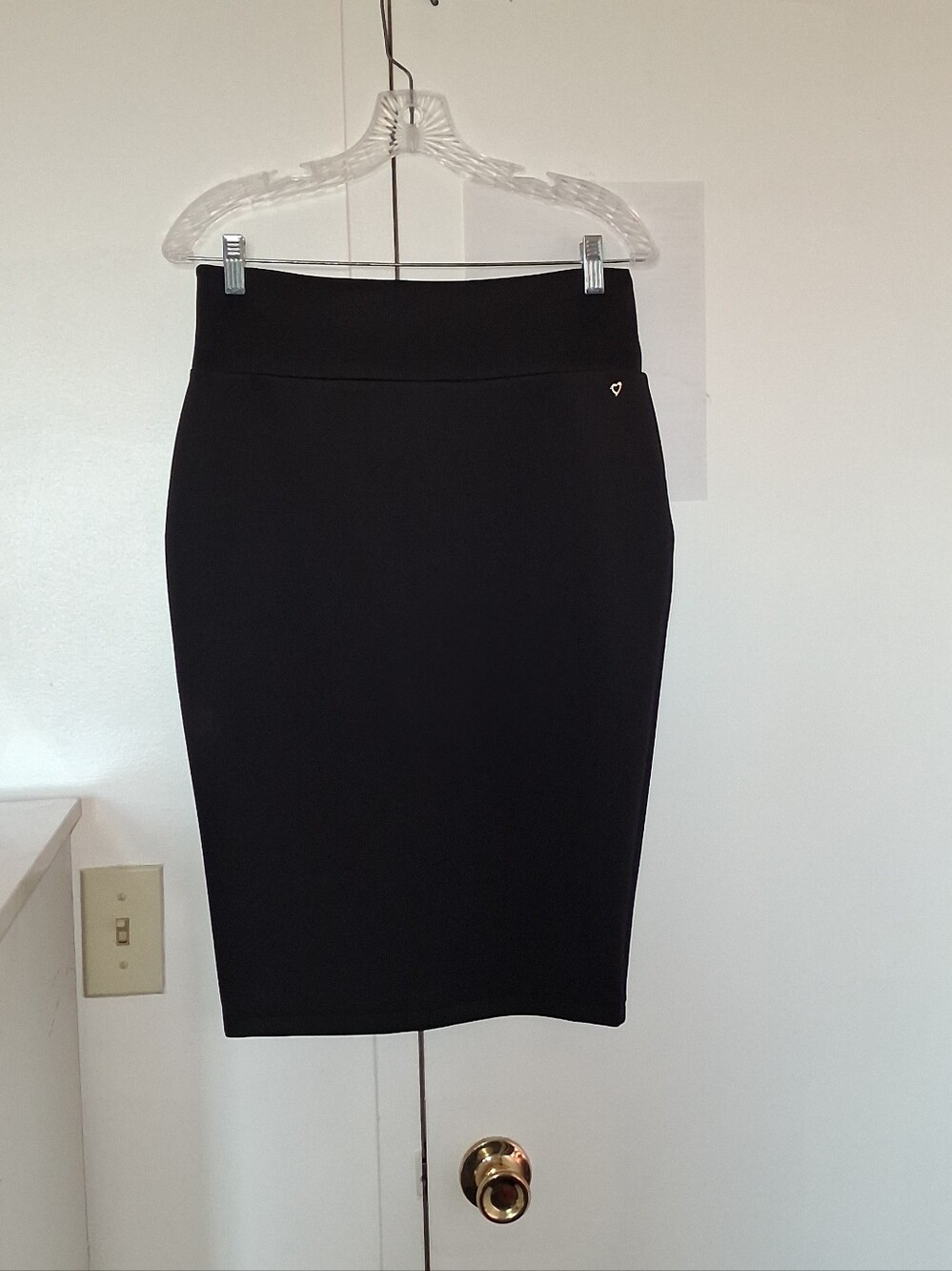 Thalia Sodi Black Pencil Skirt Size Medium NWOT